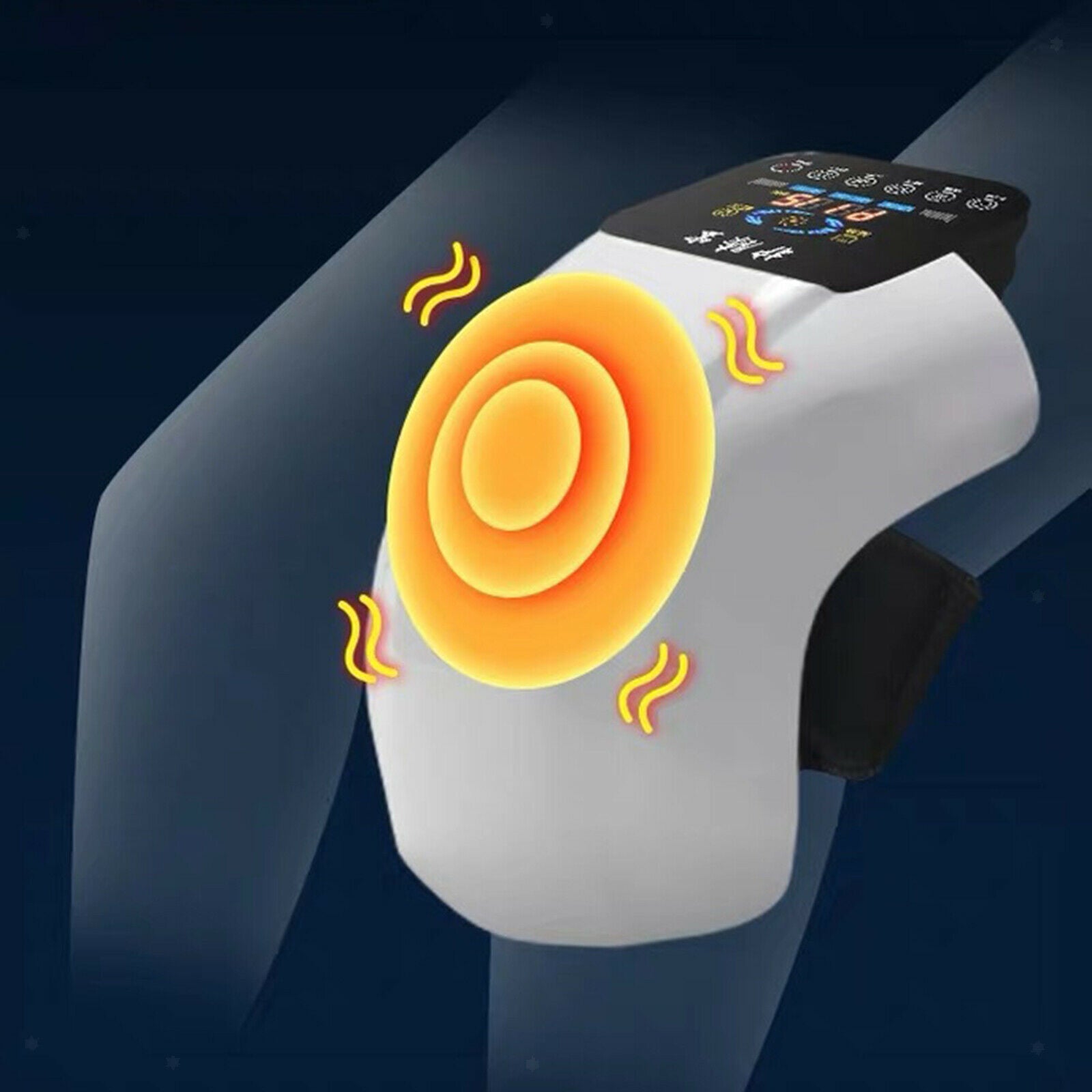 Warming knee massage Cordless leg and knee bandage wraps for knee pain