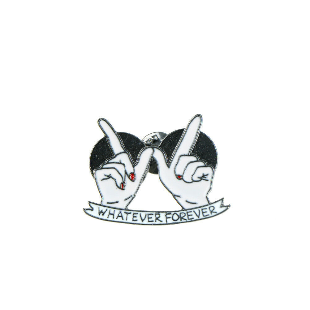 Whatever forever pin Hard enamel pin Brooch Lapel pin Gift for best frien.l8