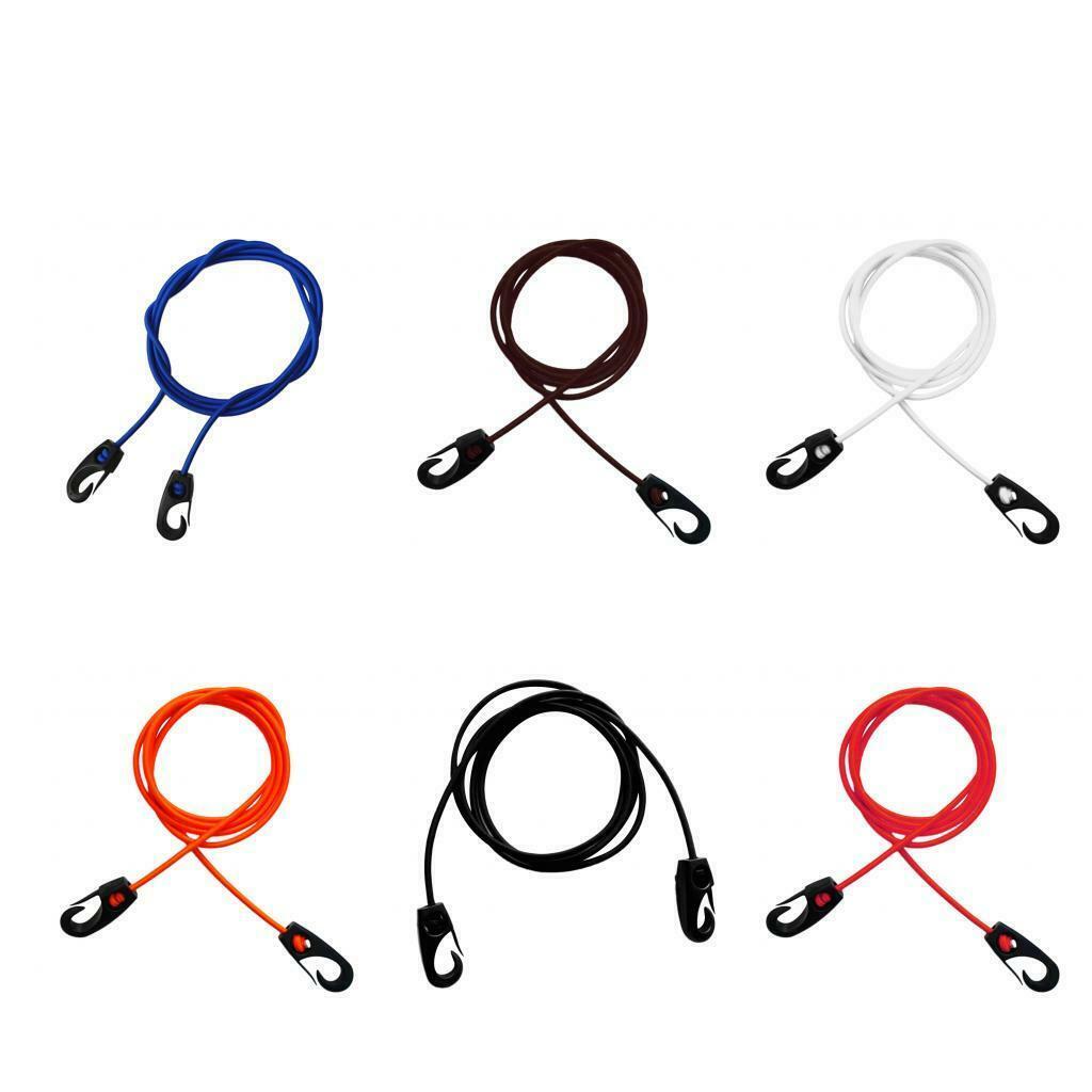 Replacement Elastic Shock Cord Bungee Rope with Hooks for Kayak Boat Black