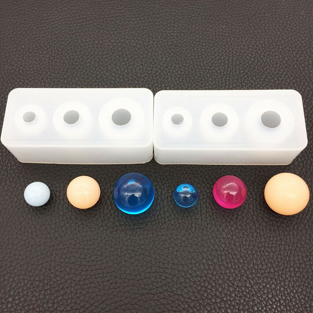 Silicone Ball Mold Necklace Epoxy Craft
