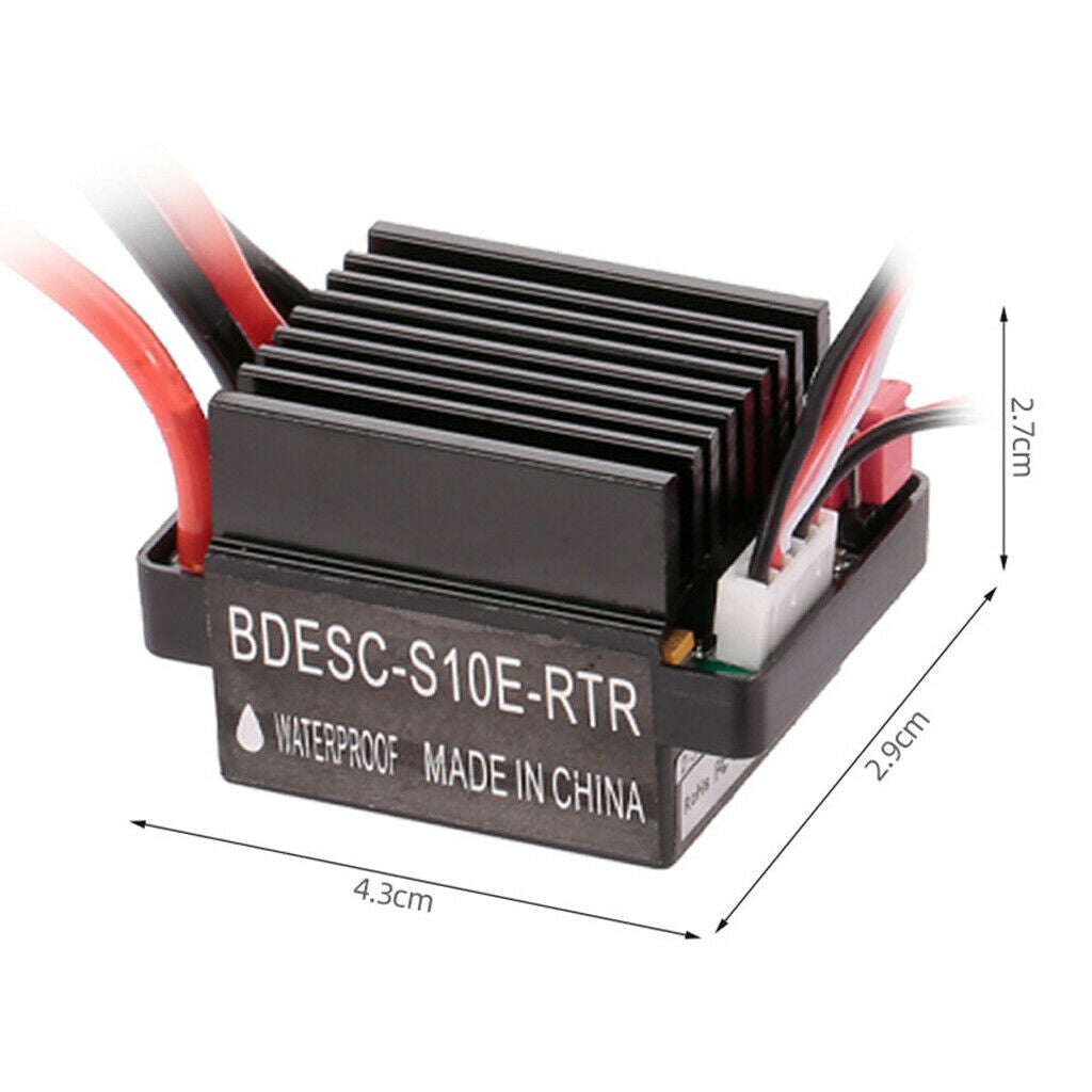 Crawler Brush Brushed 320A ESC Electronic Speed Controller Waterproof ESC for RC