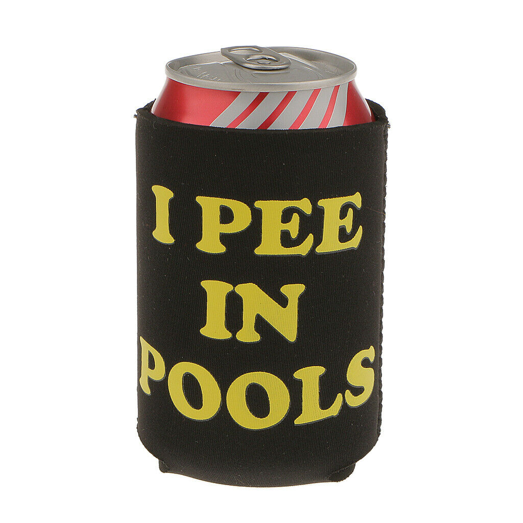 1pcs Stubby Beer Soda Cover Can Chilling Wrap Holder Sleeve Party Decoration