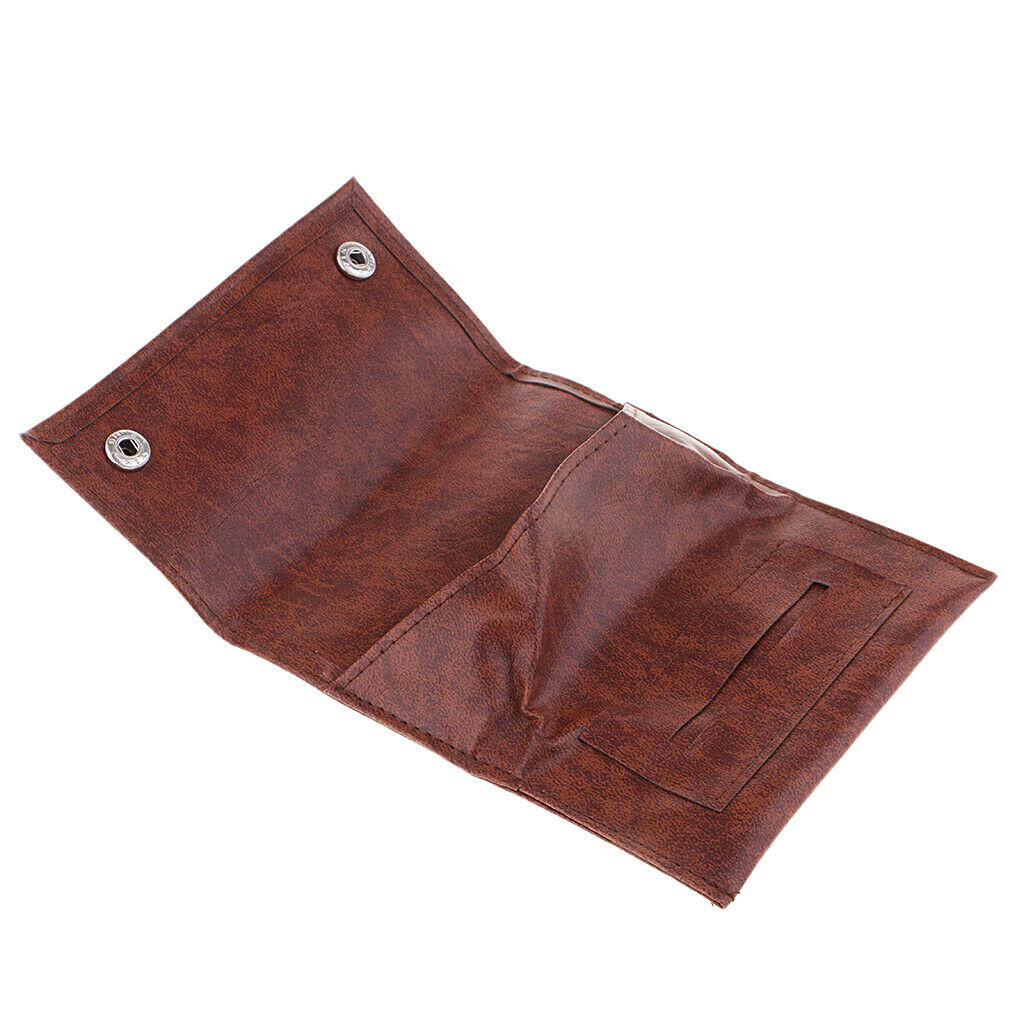 Smoking Pipe Pouch, Leather Bag Protect Pipes and Store Accessories Pouch