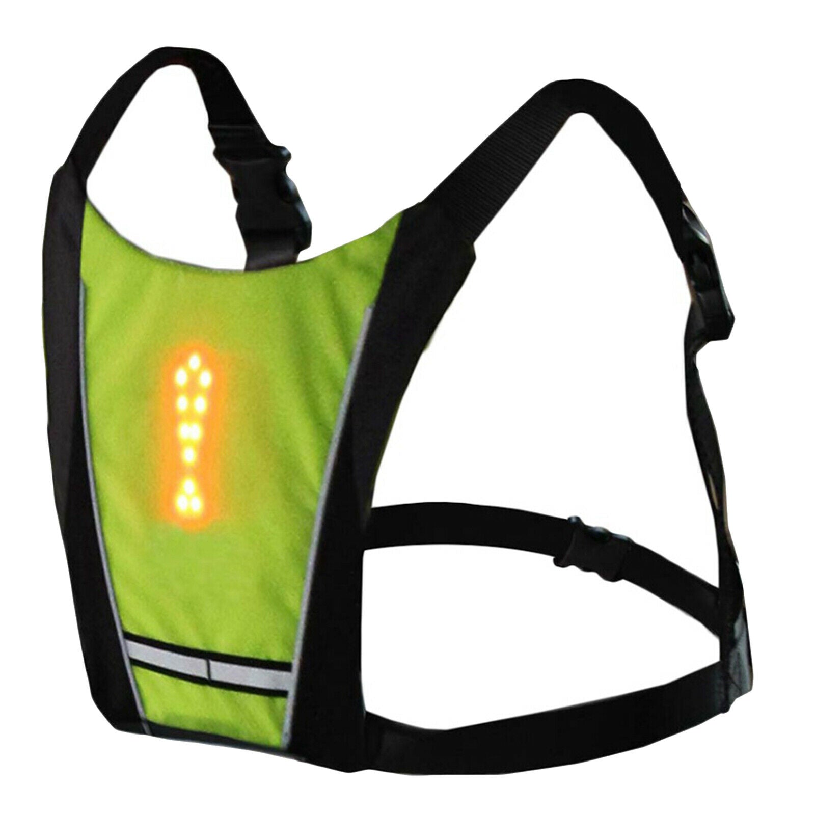Cycling Turn Signal Pack Direction Indicator High Visible Outdoor Bike Guid Vest
