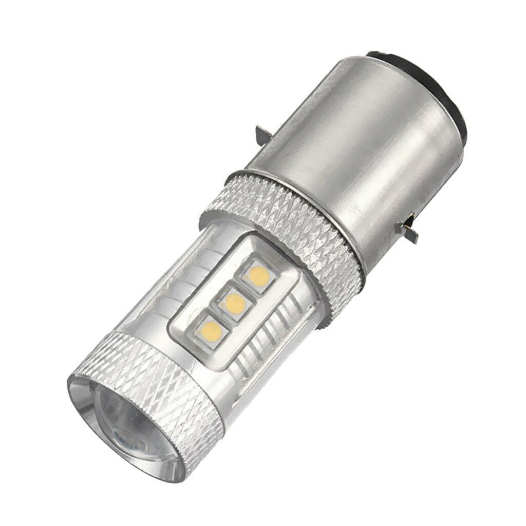BA20D H6 H/L 80W 12V LED Scooter Headlight Bulb Fog light Headlamp Bulb