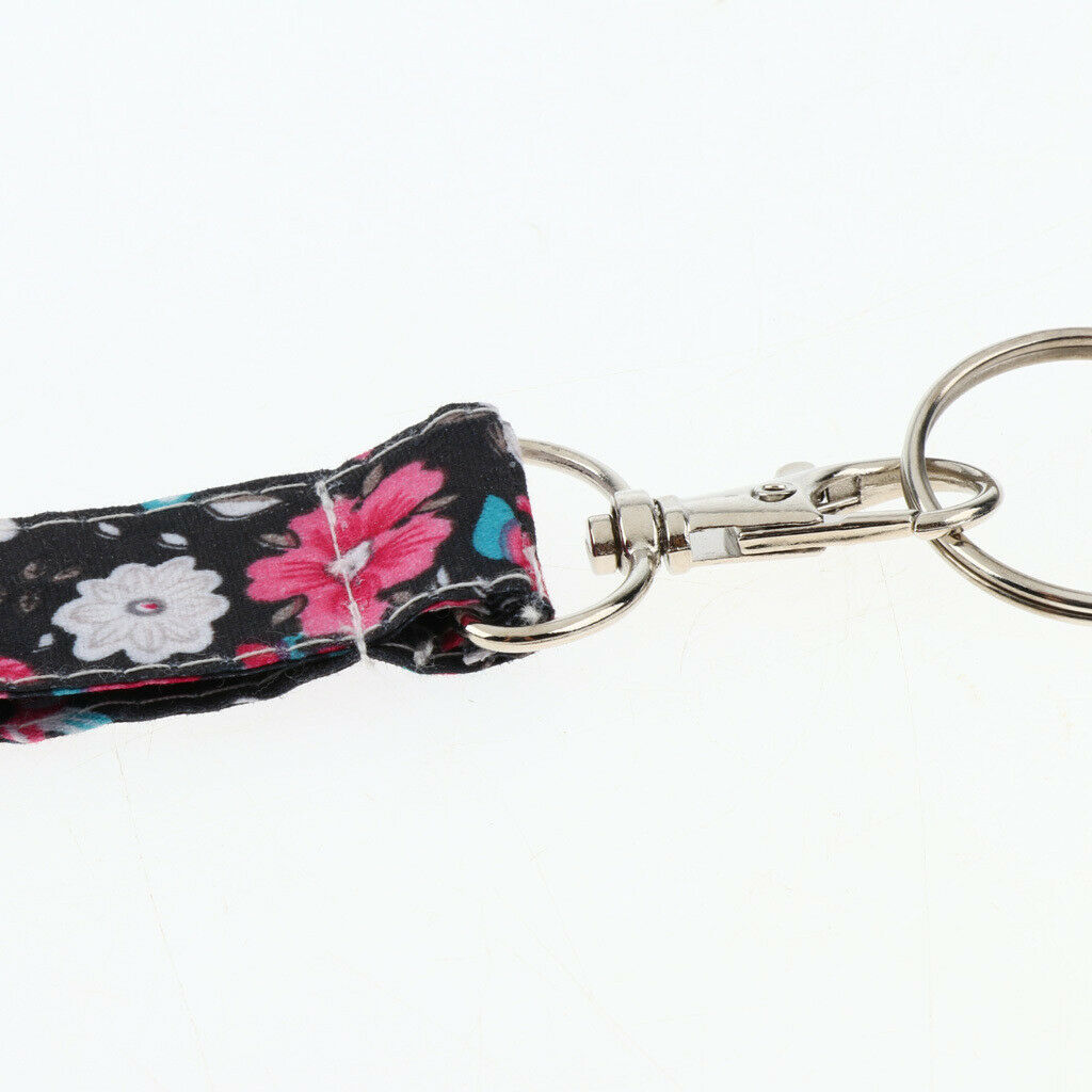 5x ID Badge Lanyard Necklace Lanyard  Mobile Neck Key Chain