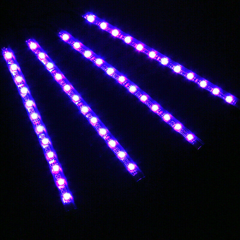 9 LED RGB Car Auto Interior Atmosphere Lamp Strip Light USB Charger Decor Lamp