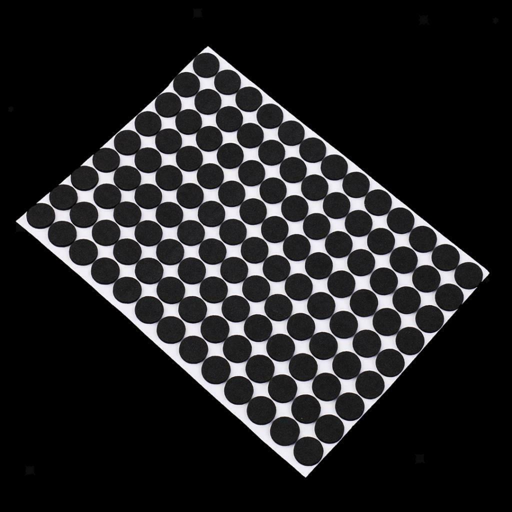 5 Sheets Anti-Scratch Rubber Furniture Protection Pads Adhesive Floor Cushion