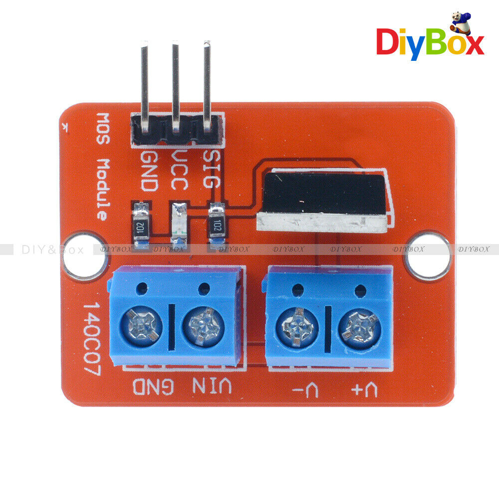5Pcs New MOSFET Button IRF520 MOS FET Driver Module for Arduino ARM Raspberry pi