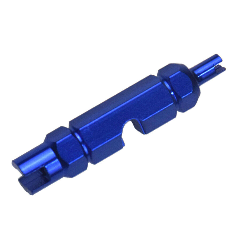 New Aluminum Alloy Valve Core Wrench Road Bike Accessories Universal Blue