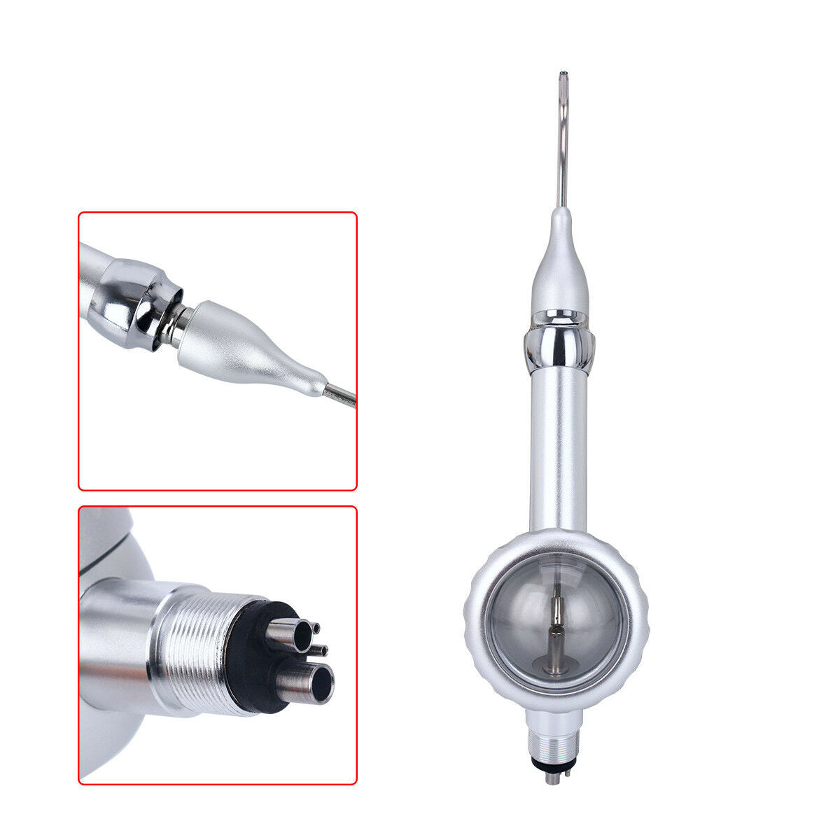 Dental Air Polisher Endo Teeth Polishing Cleaning Handpiece 4 Holes M4