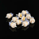 10x 4/25'' 4mm Hose Motorcycle Scooter Gasoline Filter Clear Inline Gas Fuel