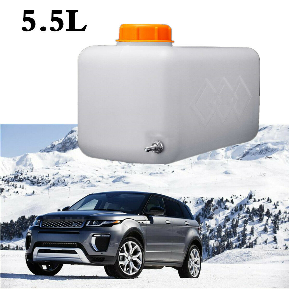 5.5L Long Service Life Corrosion Resistant Oil Gasoline Tank For Parking Heater