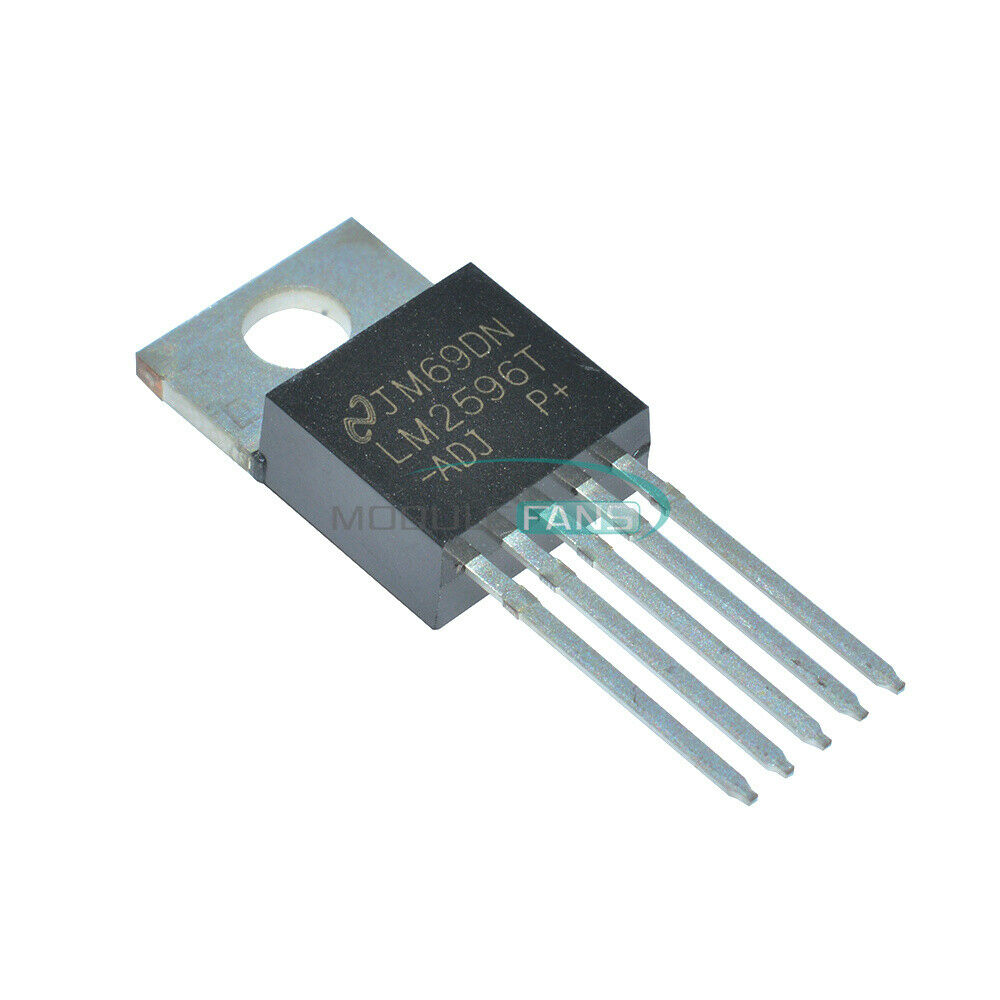 5PCS Regulator IC NSC TO-220-5 LM2596T-ADJ LM2596T-ADJ/NOPB 3A Adjustable