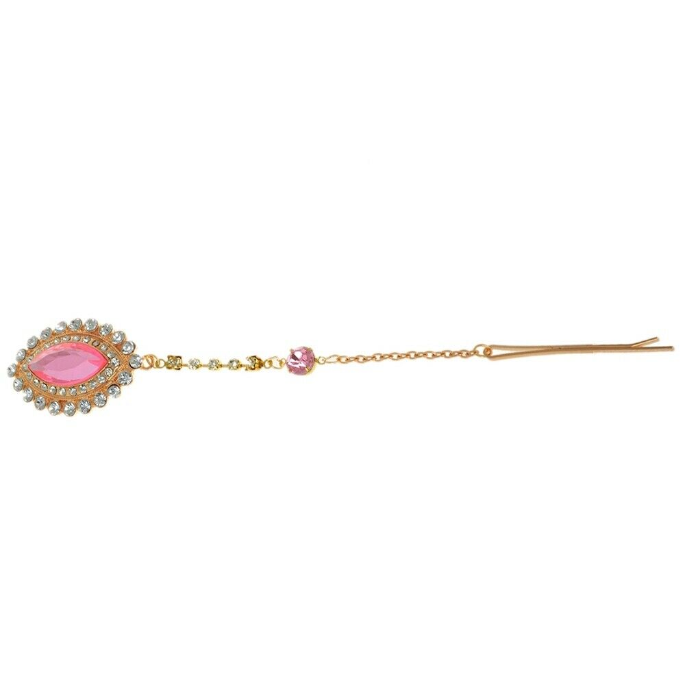 Women Forehead Rhinestone Pendant Head Chain Hairpiece Headband Bridal Jewellery