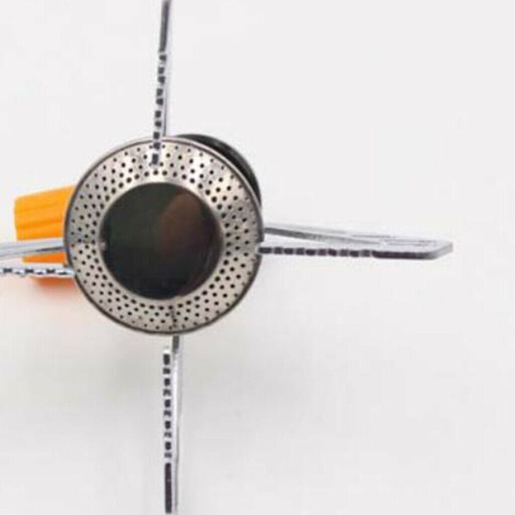 Gas Stove Single Burner Backpacking Stove Zinc Alloy for Mountaineering