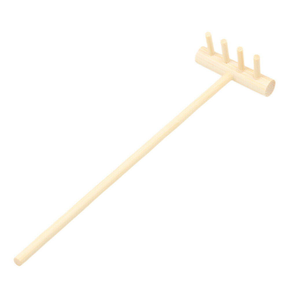Set Of 3 Mini Professional  Garden Tools With Three Rakes