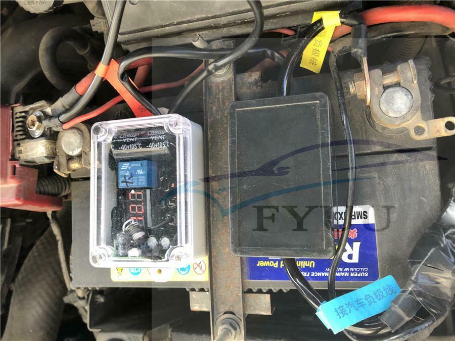 12v Car Battery Disconnect Cut Off Isolator Master Switches Voltmeter Display
