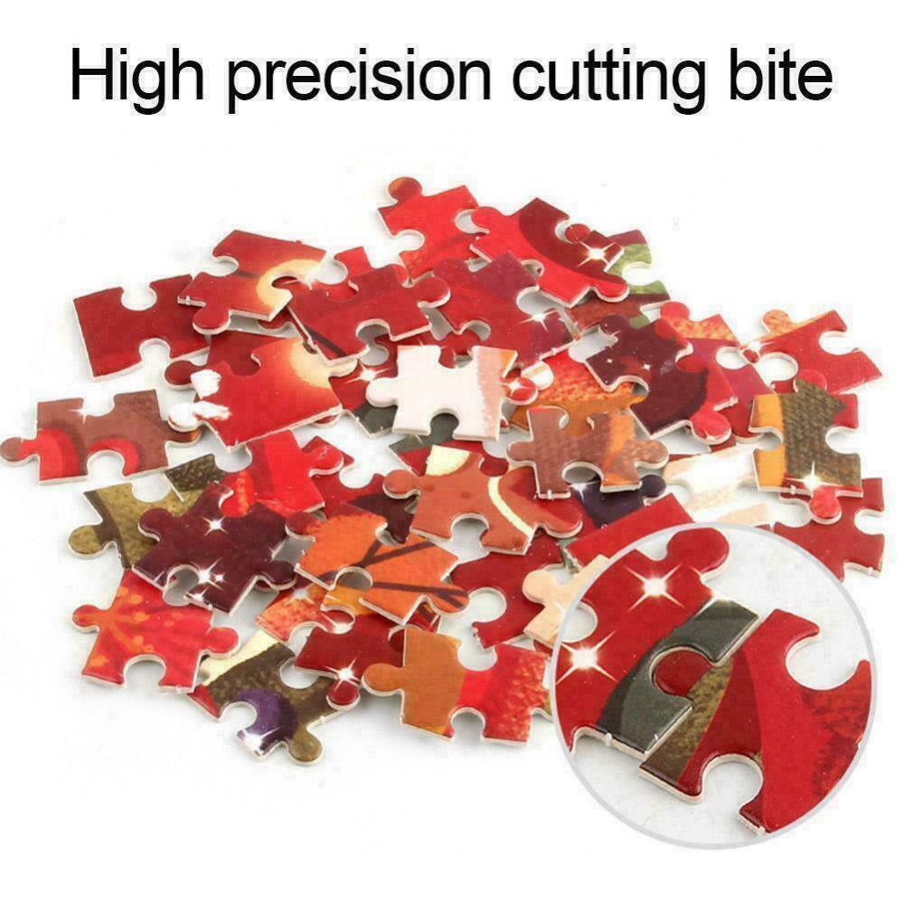 1000Pcs Christmas Puzzle Handmade Santa Claus Puzzle Merry