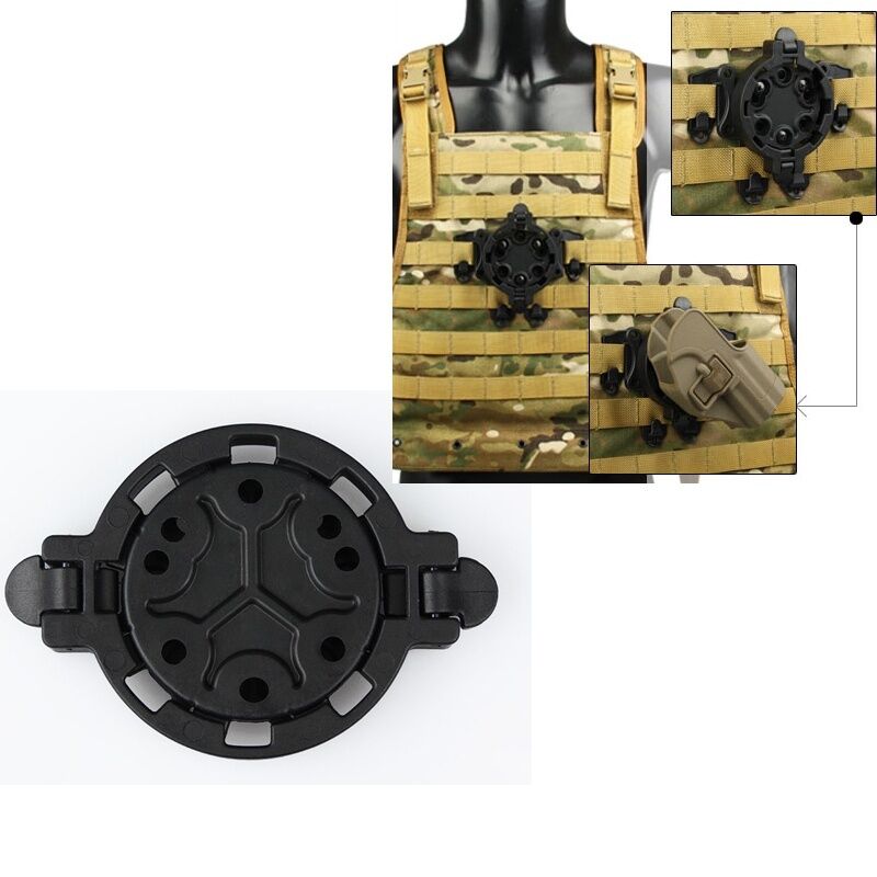Hot Airsoft Sports Holster Adapter Platform Quick Disconnect Kit Accessories