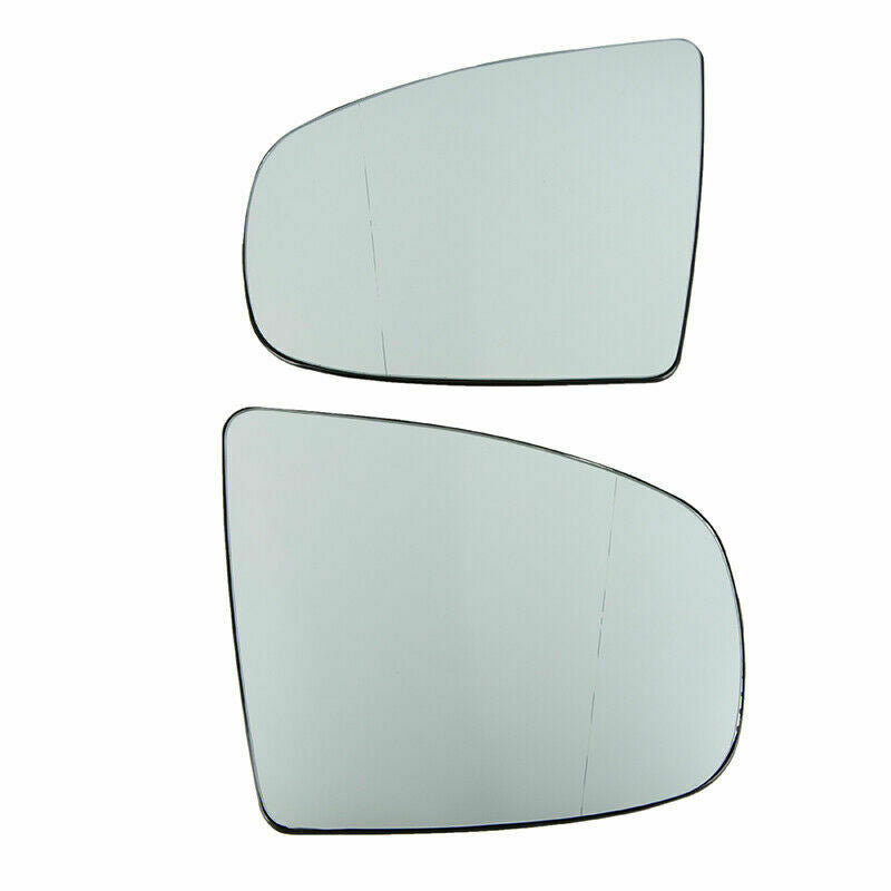2pcs Side Rearview Mirror Glass Heated For BMW X5 E70 2008-14 X6 E71 E72 2007-13
