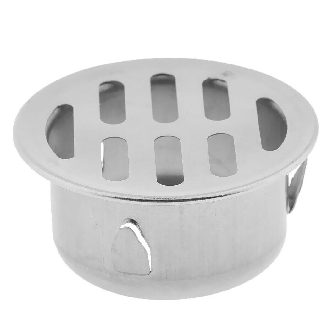 2x Stainless Roof Balcony Anti-Clogging Floor Drain Anti-Odor Floor Drain