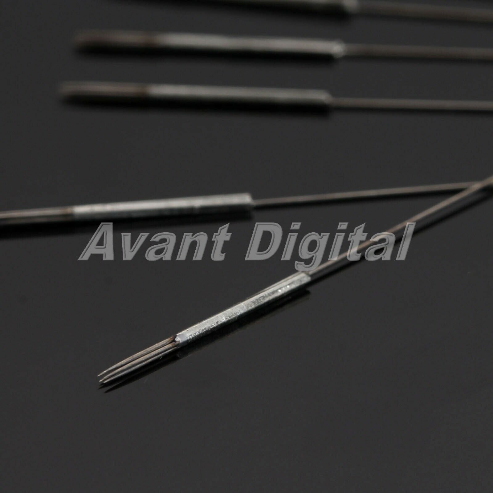 50x Disposable Permanent 5R Eyebrow Tattoo Microblading Needles Stainless Steel