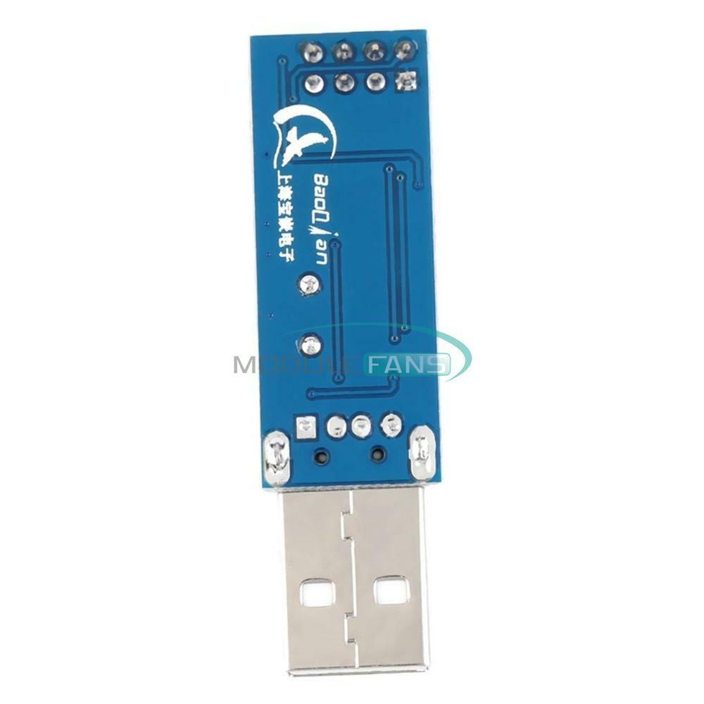 CH340T USB to Serial Port Adapter Board for 2.4G NRF24L01+ Wireless Module MF