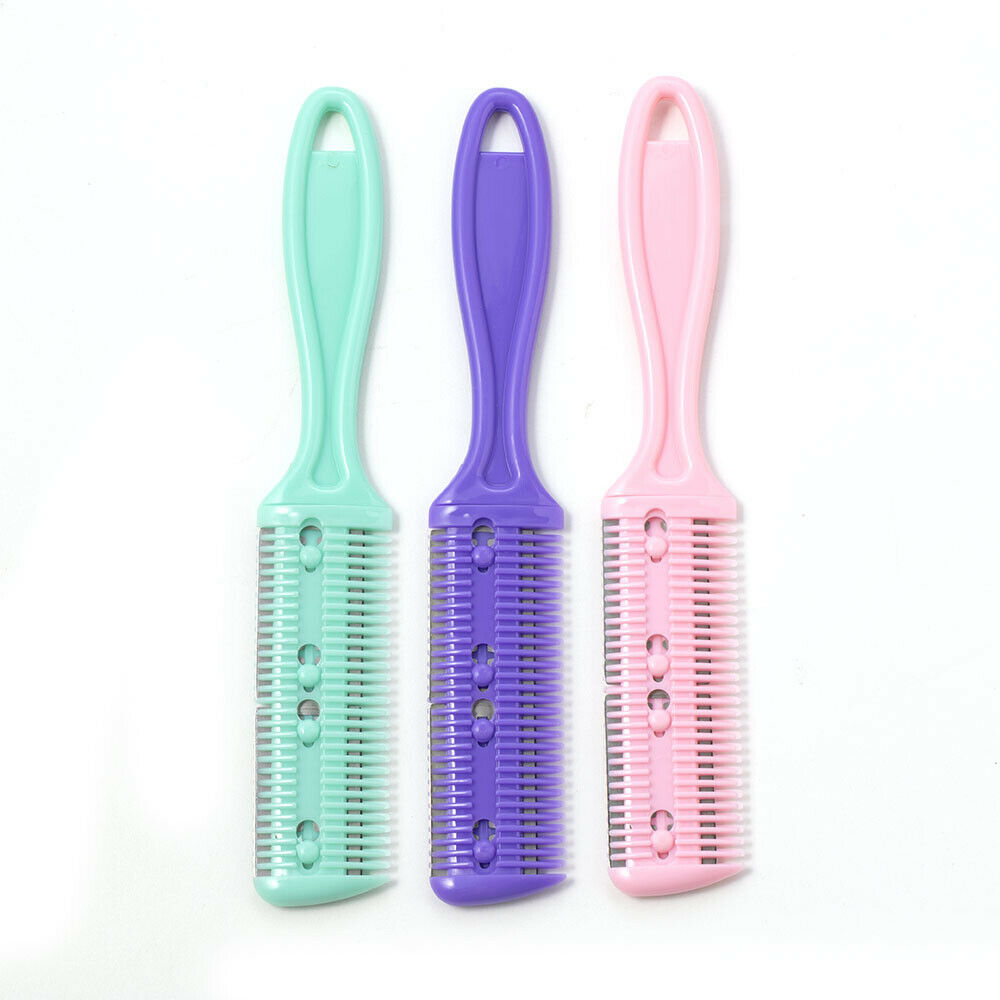 Pro Scissor DIY Hair Razor Comb Salon Hairdressing Thinning Trimmer