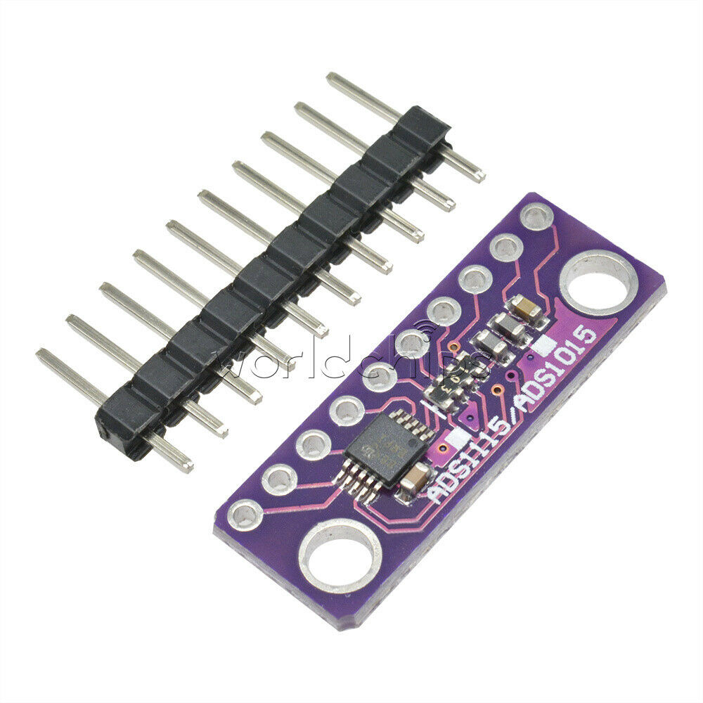 New 12 Bit I2C 4 CH ADS1115/ADS1015 Module ADC Development Board for Arduino