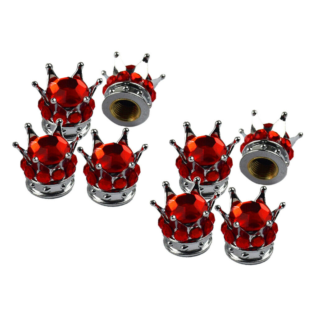 8x Dust Valve Caps Tyre Valve Stems Dust Cap Air Dustproof Cover for Truck
