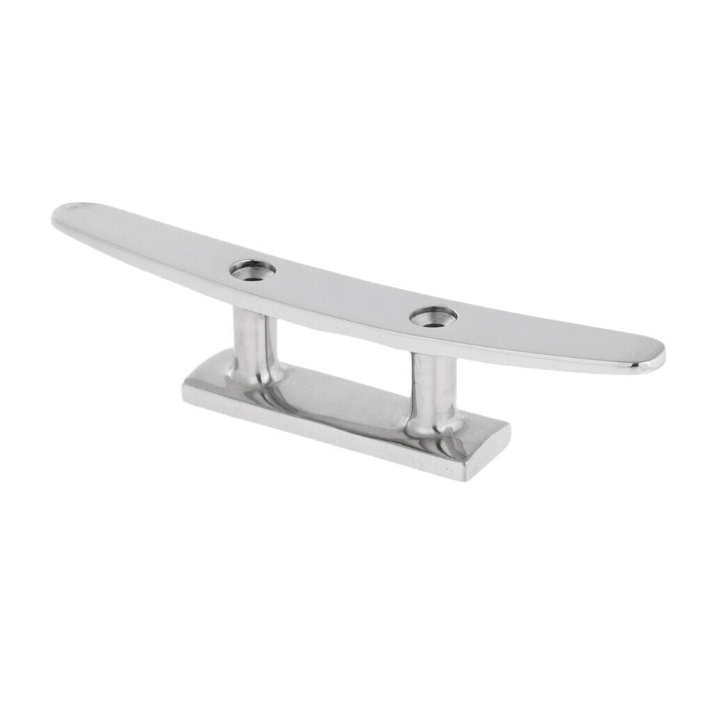 2 Type 316 Stainless Steel Closed Base for Marine Boat & Dock Rope Cleat