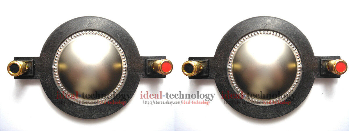 2pcs 44.4mmTweeter Diaphragm Voice Coil For P-Audio BMD-440 450 SRM-450 C300Z