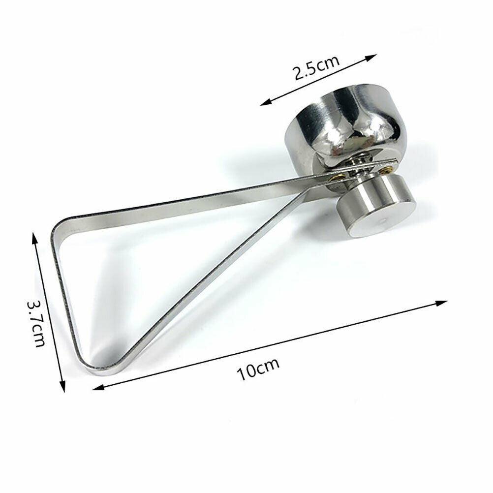 New Practical Metal Egg Scissors Egg Topper Cutter Shell Opener Stainless.l8