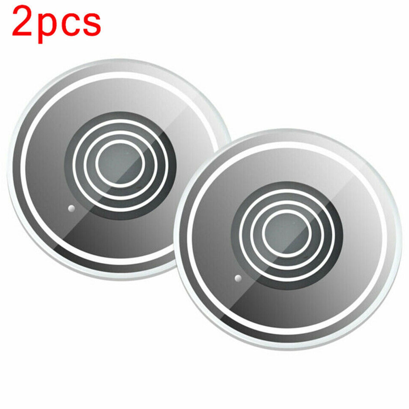 2PCS 7 Colors LED Cup Pad Car Accessories Light Cover Interior Decoration Lights