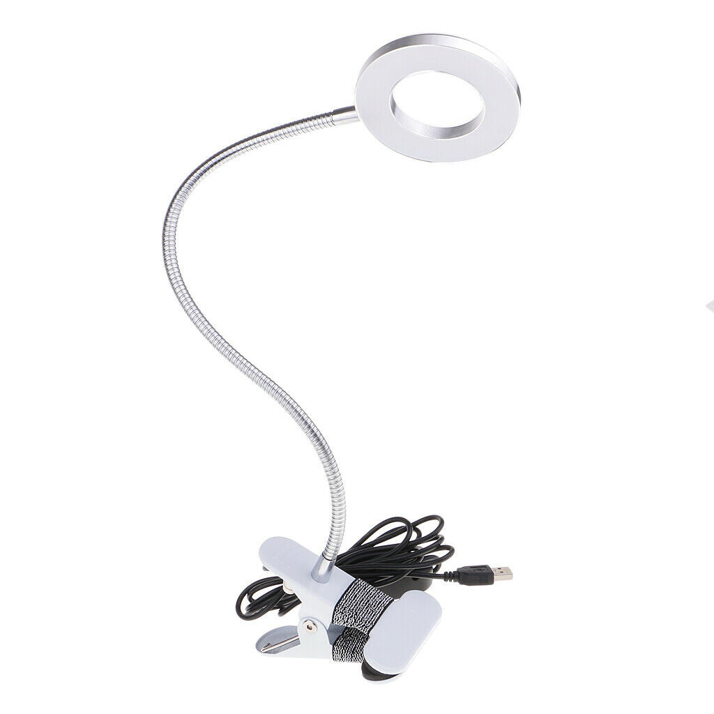 Pro Adjust Makeup Tattoo Lamp LED Clamp USB Nail Art Beauty Cold Warm Lamp
