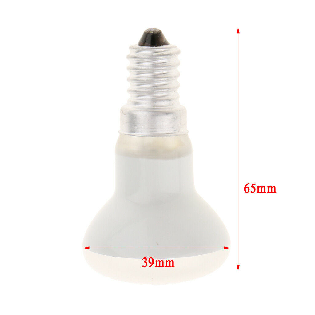 2PCS E14 R39 SES Reflector Bulbs Spotlight Bulb  Lamp Replacement Bulbs Screw