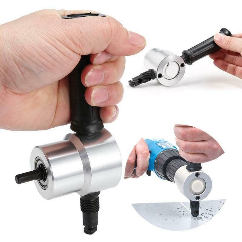 Double-Headed Sheet Metal Tool Saws Electric Drill Accessories Punching Tools