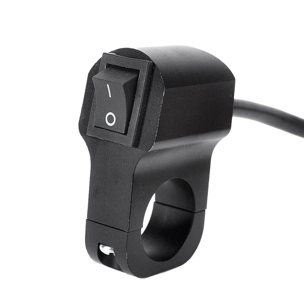 Universal 7/8'' Scooter Motorcycle On Off Headlight Handlebar Horn Switch