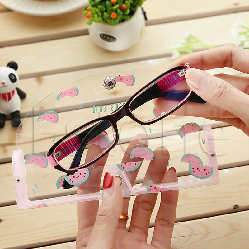 Transparent Plastic Sunglasses Case Spectacle Reading Glasses Storage Clear Box