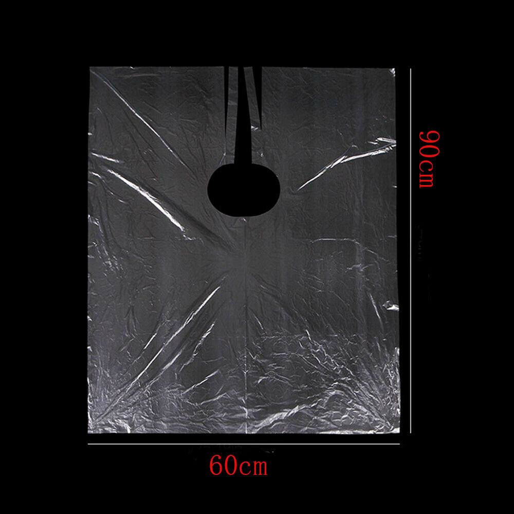 Professional Disposable Hairdressing Apron Waterproof Hair Cutting CapeX200
