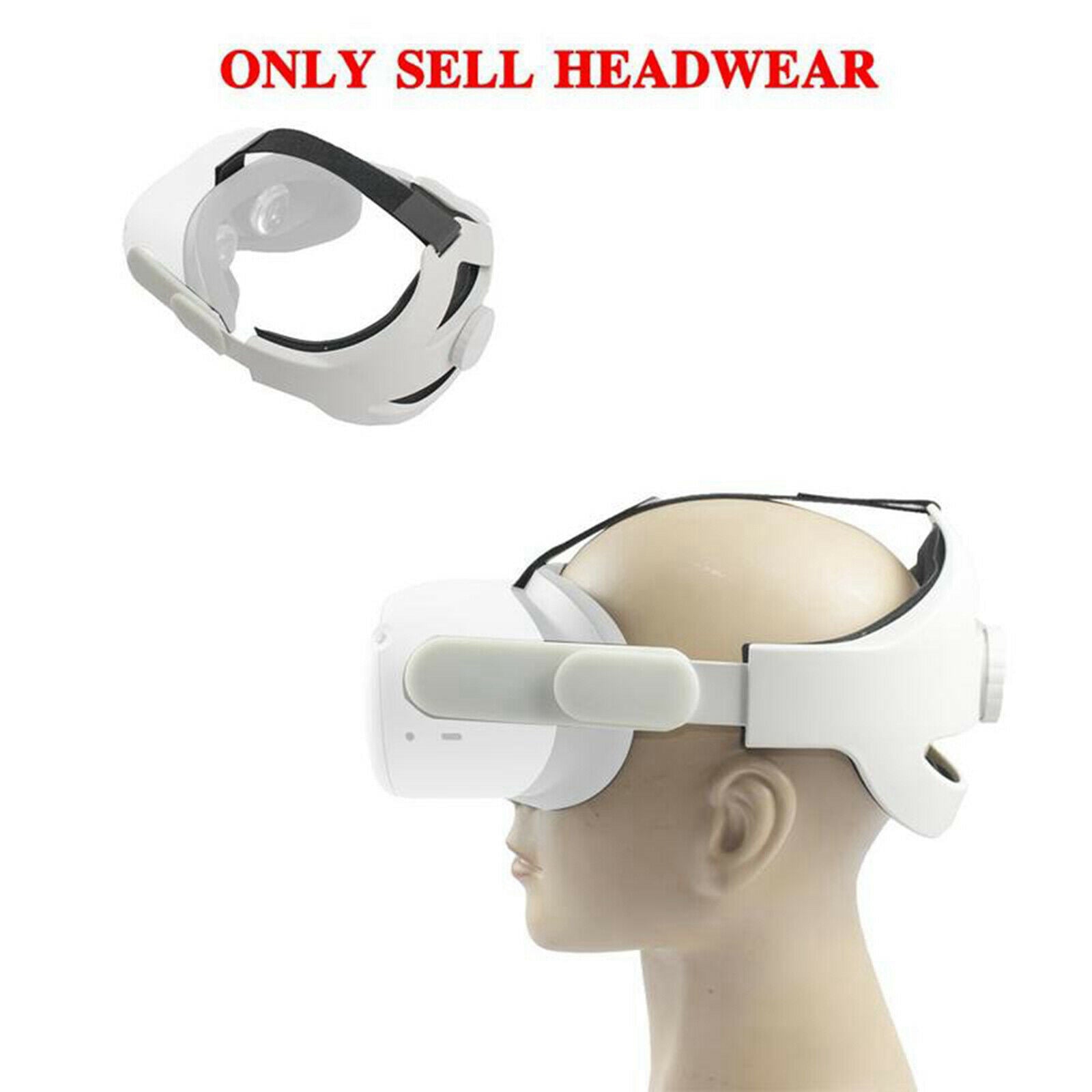 Adjustable for   Quest 2 Head Strap VR Elite Strap,improve Comfort Reduce