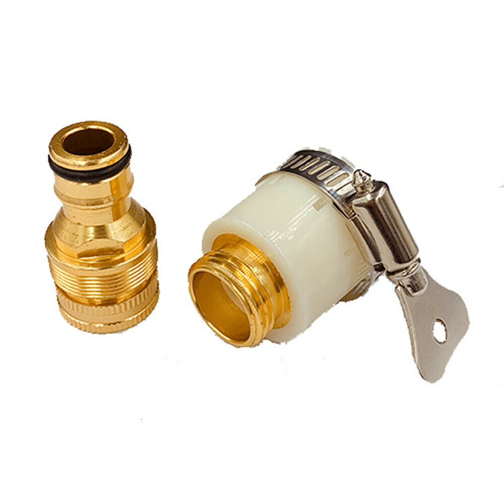 15-23mm Mixer Tap Connectors To Garden Water Hose Pipe Fitting Faucet Adapter.//