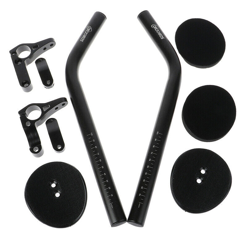 Cycling Bike Bicycle Alloy Triathlon Rest Handlebar Clip Bars RoadJ Lp TL