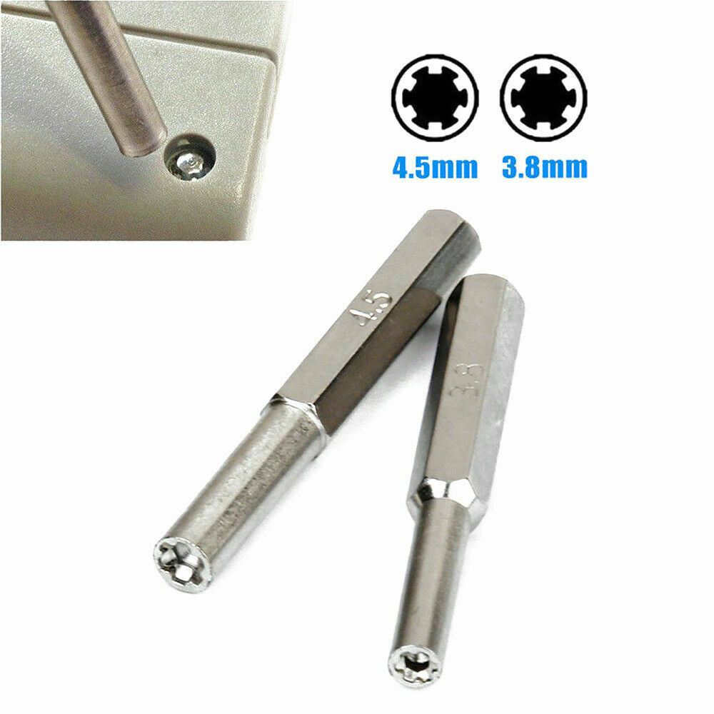 3.8mm+4.5mm Security Screwdriver Bit Tool Kit for Nintendo NES SNES N64 Game Boy