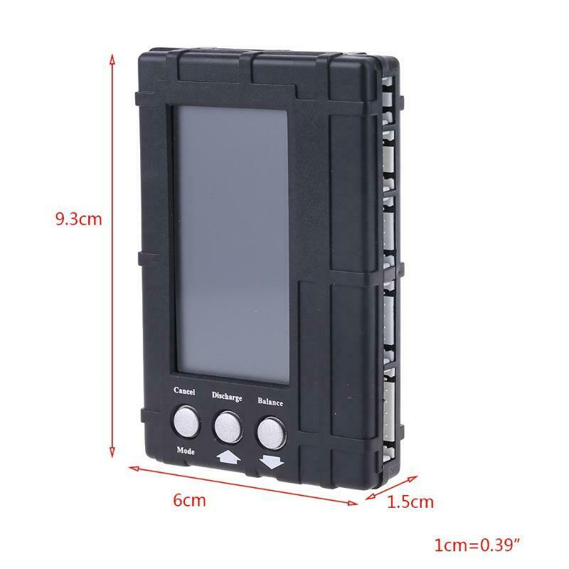 3 in 1 RC 2s-6s LCD Li-Po Battery Balancer Voltage Meter Tester and Discharger