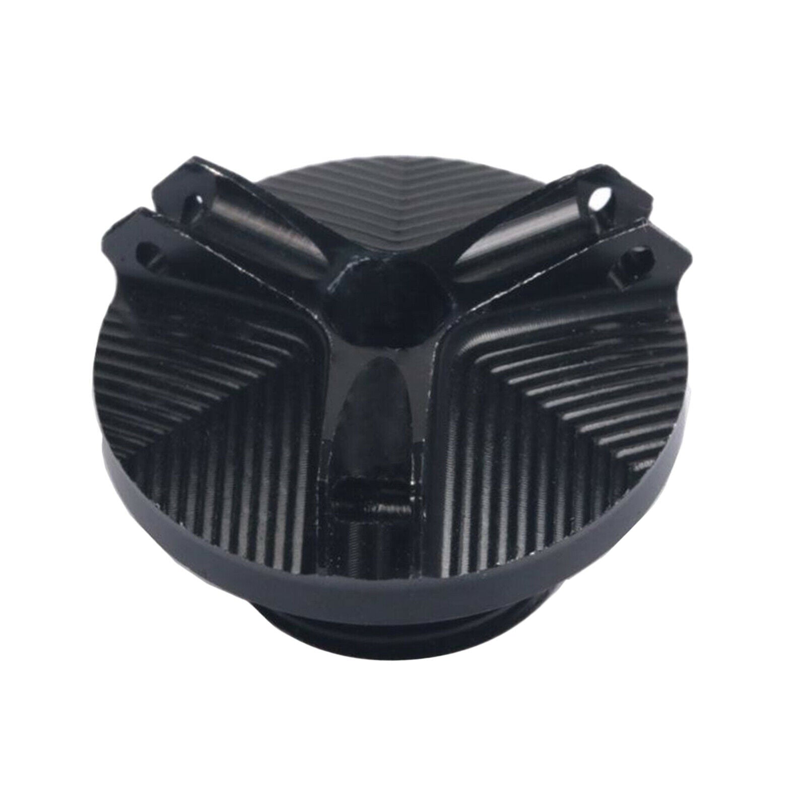 Motorcycle Oil Fill Cap Cover Oil Plug Sump Nut for Kawasaki 2017 2020 Black