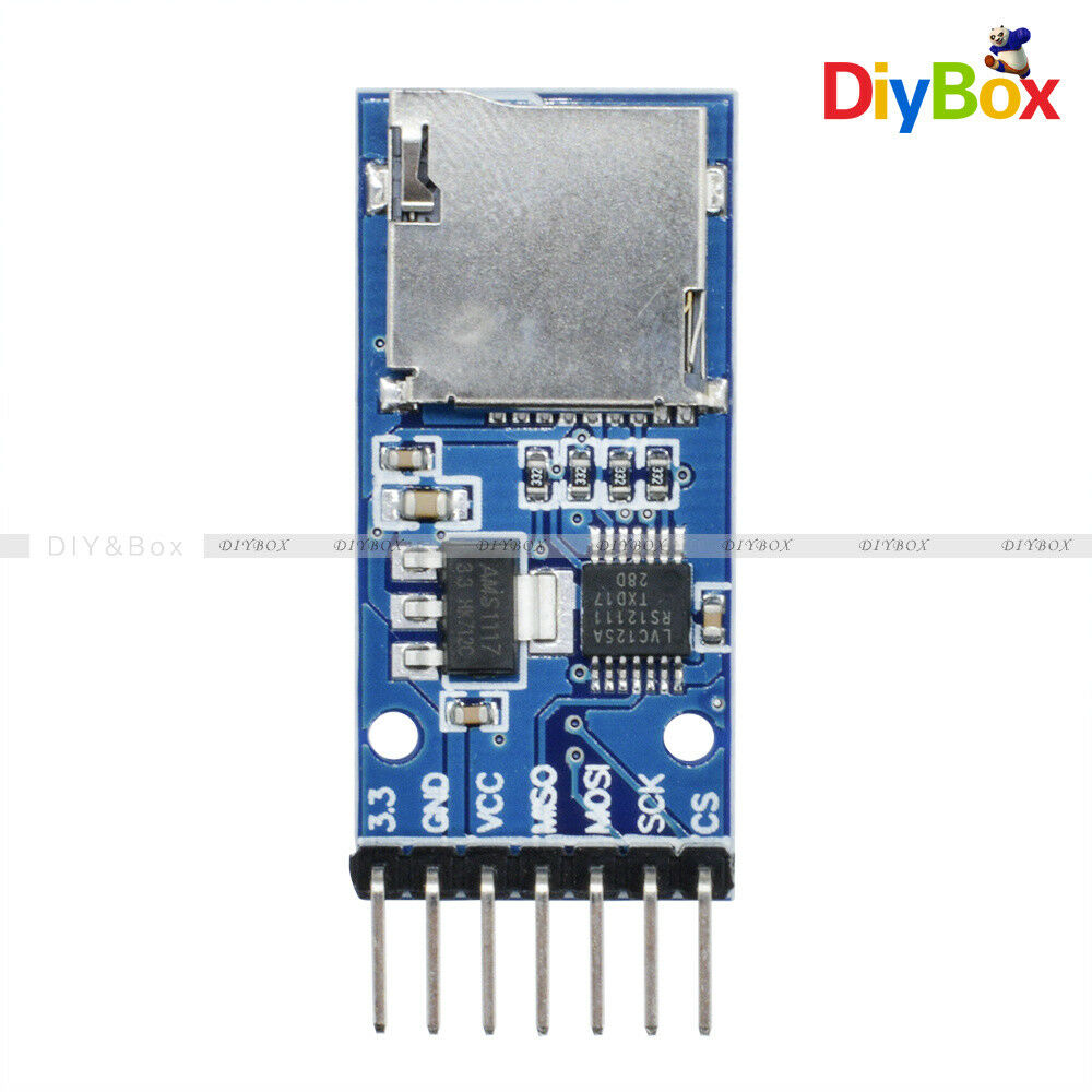 New Micro SD TF Card Storage Memory Module SPI Level Conversion For Arduino DIY