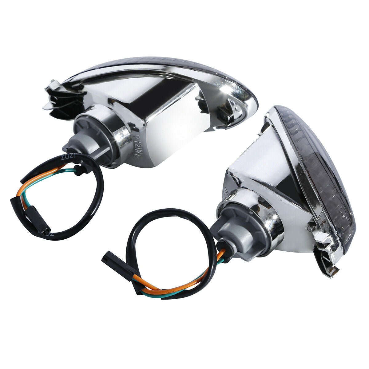 Smoke Lens Turn Signal Indicatiors Light Fit For Suzuki Hayabusa GSXR1300 08-16