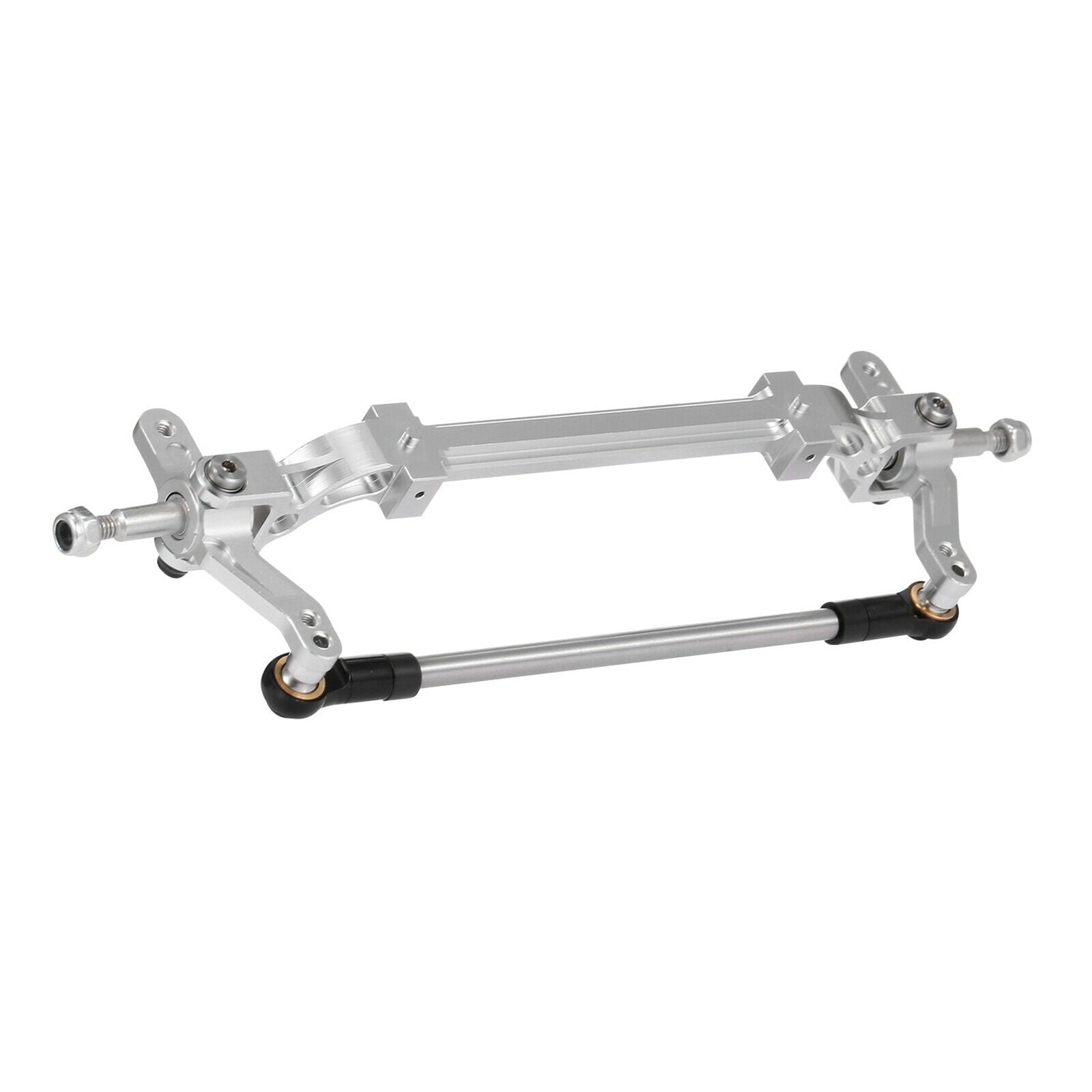 Alloy Front End Steering Link Wheel Axle Upgrade Parts Tamiya RC 1:14 Scale